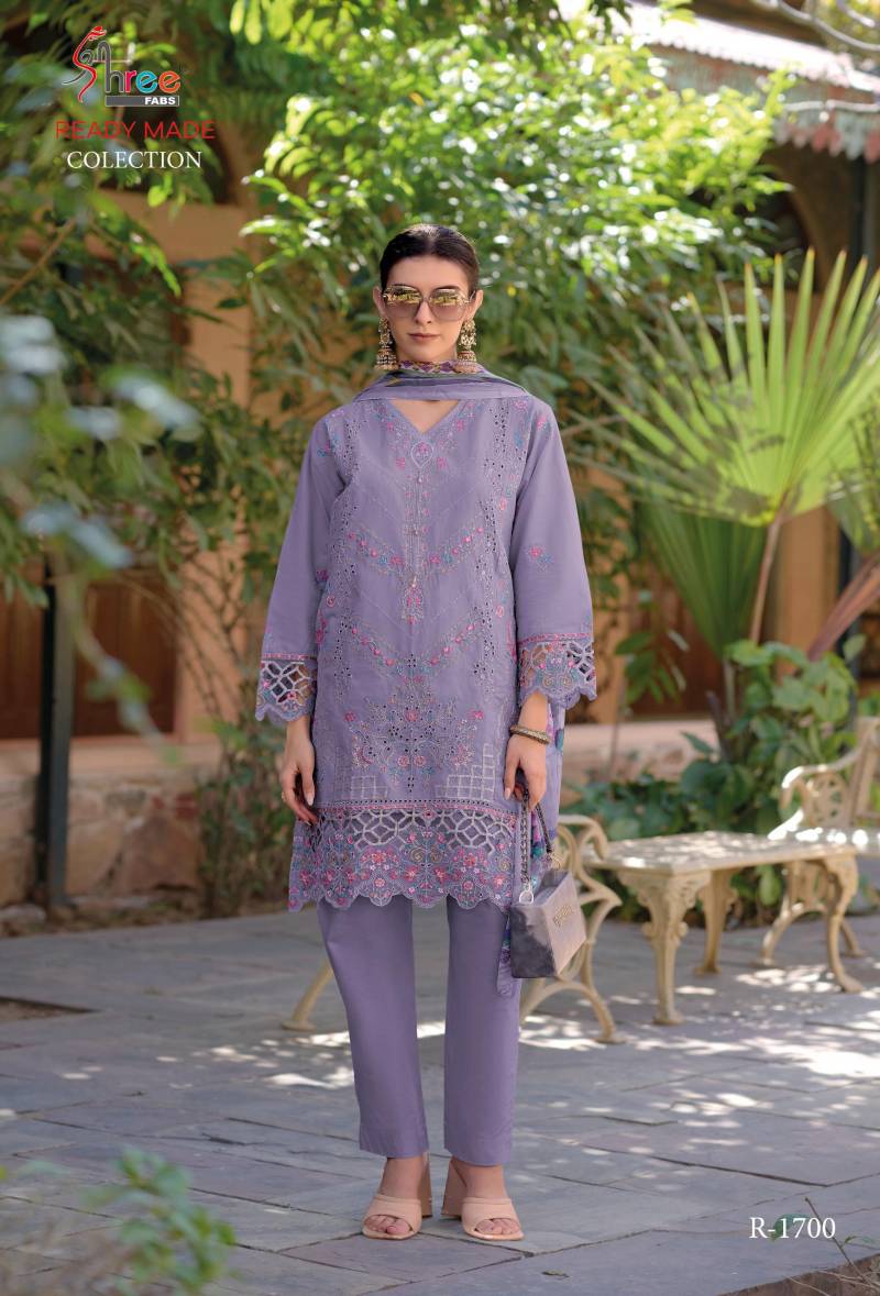 Shree R 1700 Pakistani Ready Made Salwar Suits Collection