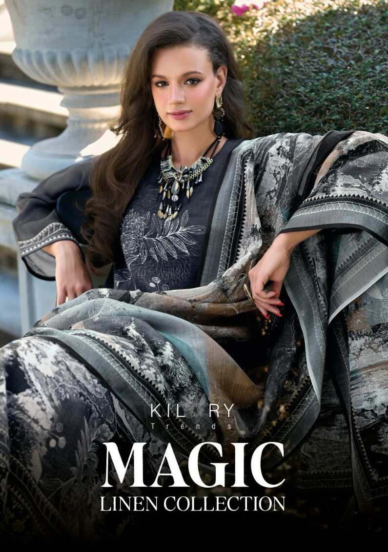 Kilory Magic Linen Printed Salwar Kameez Collection