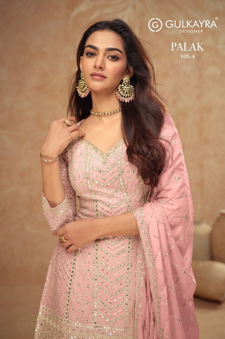 Gulkayra Palak Vol 4 Designer Salwar Suits Collection