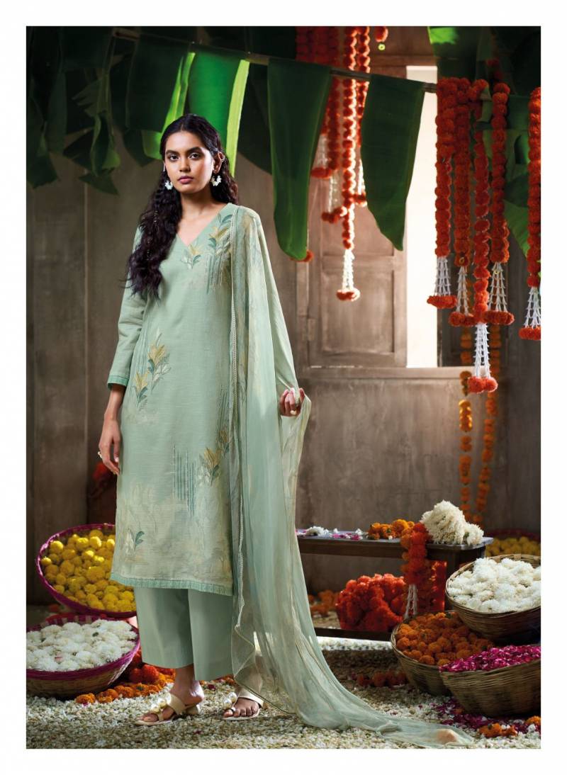 Ganga Papillon Embroidered Salwar Suit Collection