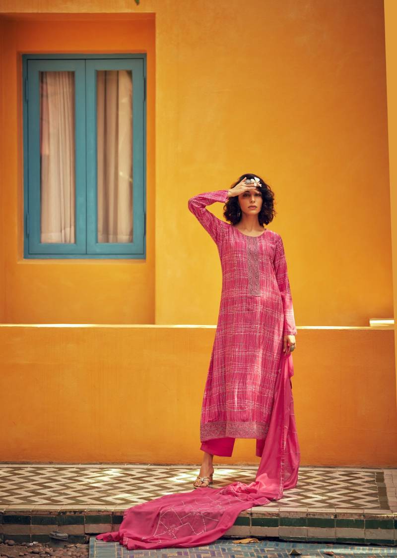 Mannrasiya Aman Modal Maslin Silk Printed Salwar Suits