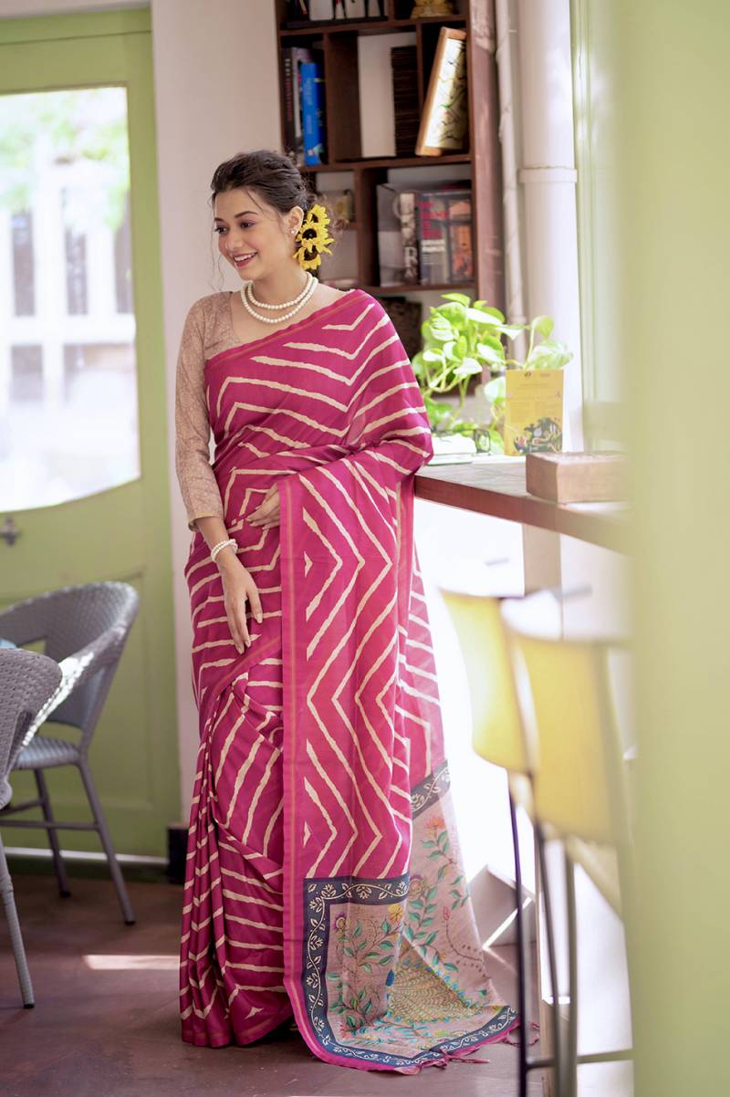 Jf 2166 71 Tussar Silk Fancy Printed Saree Collection