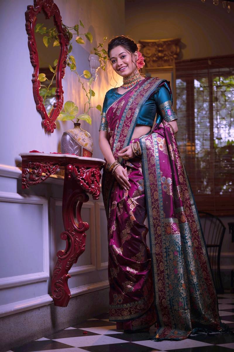 Jf 2159 65 Banarasi Silk Saree Collection