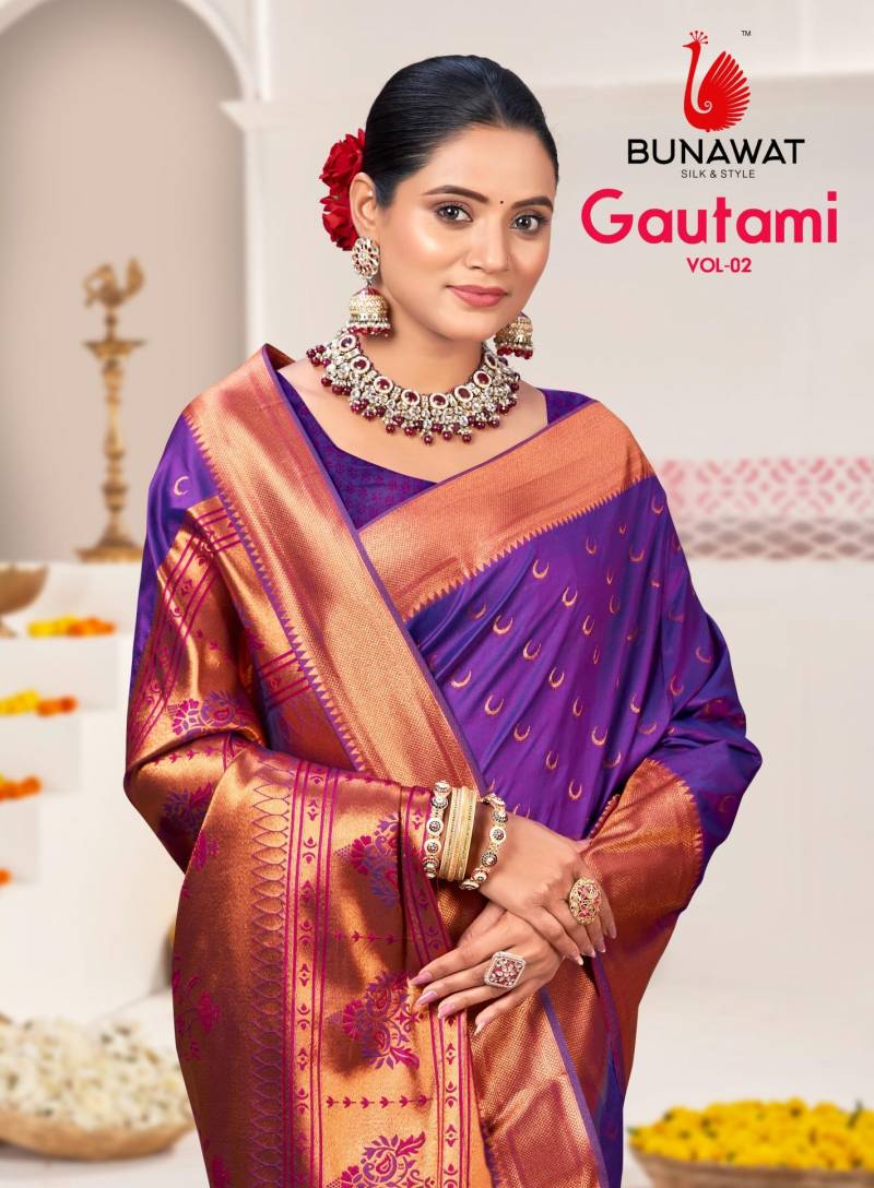 Bunawat Gautami Vol 2 Designer Silk Sarees Collection