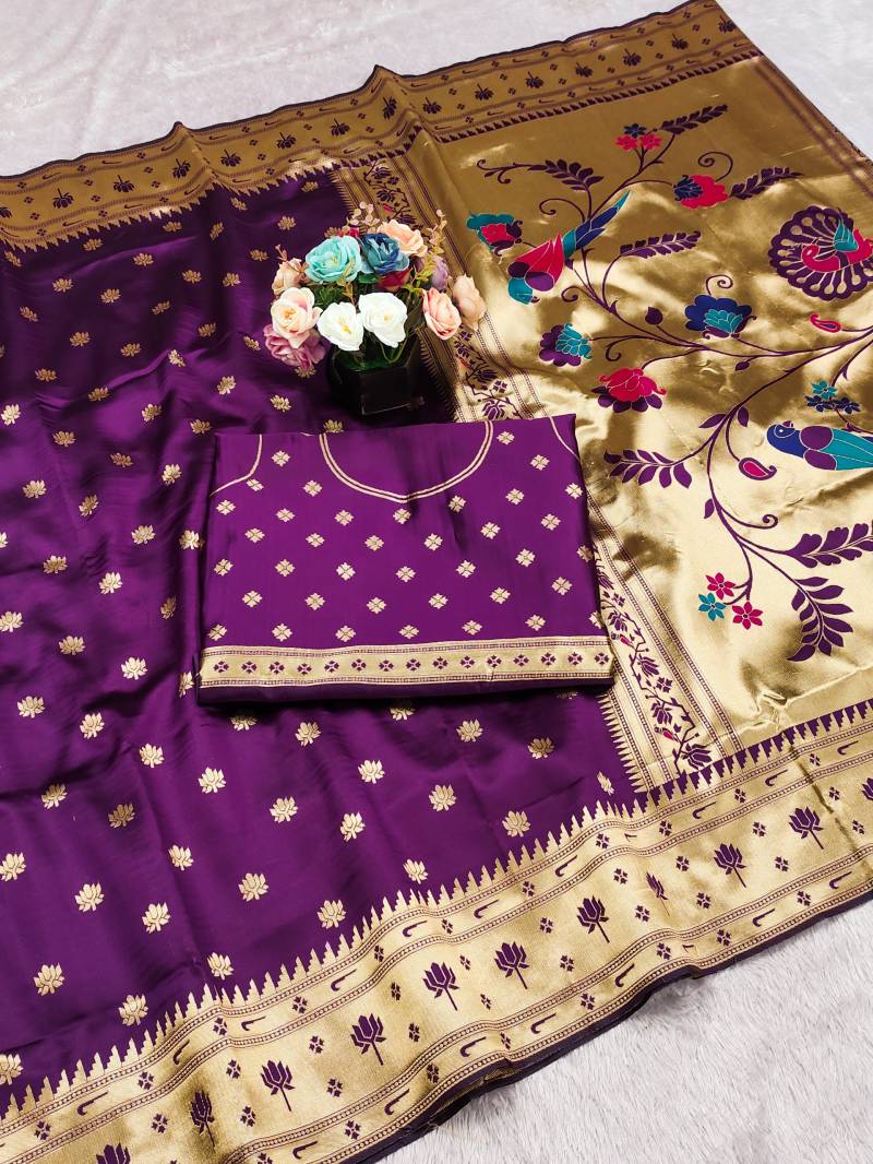 Risha 533 Traditional Paithani Silk Saree Collection