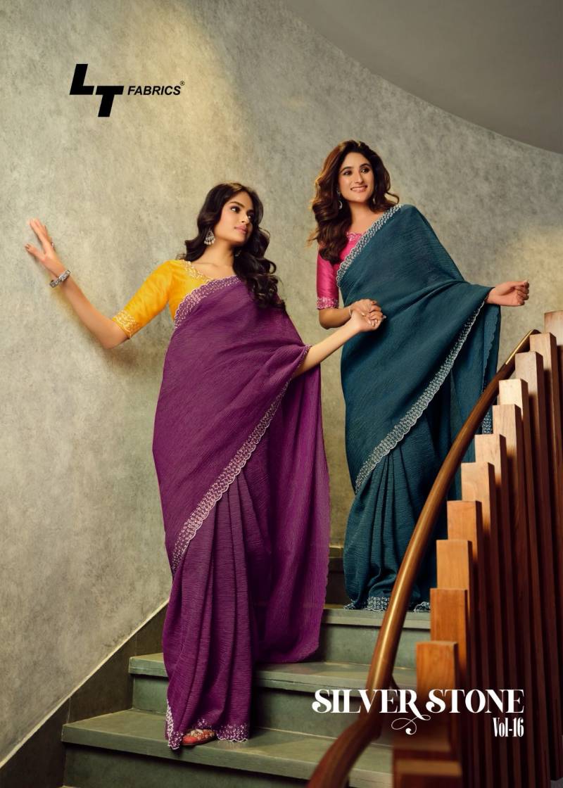 Kashvi Silver Stone Vol 16 Cosmos Designer Saree Collection
