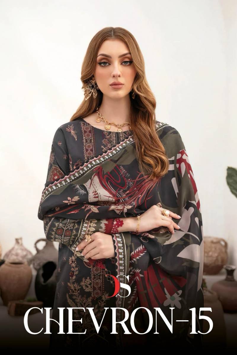 Deepsy Chevron 15 Pakistani Suit Chiffon Dupatta Collection