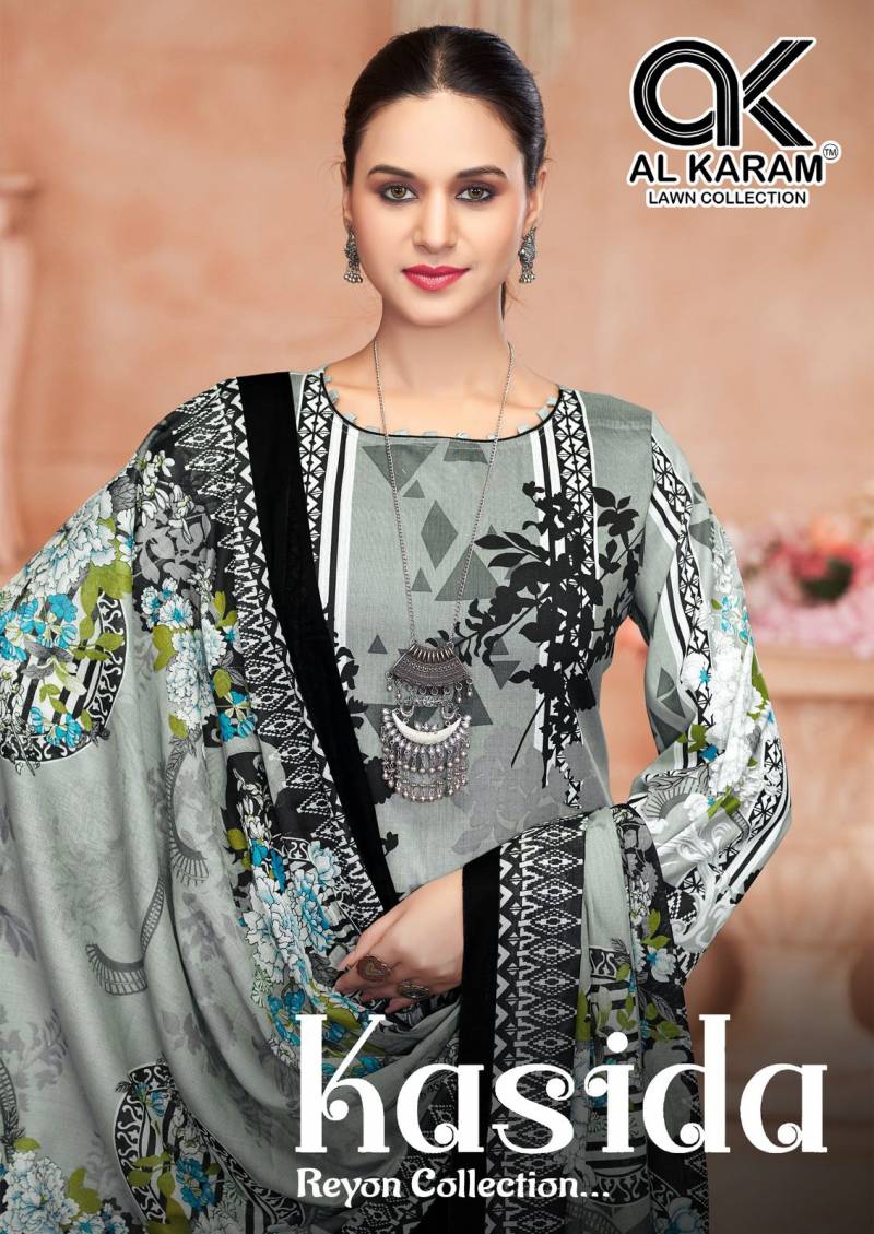 Al karam Kasida Vol 01 Cotton Dress Material Collection
