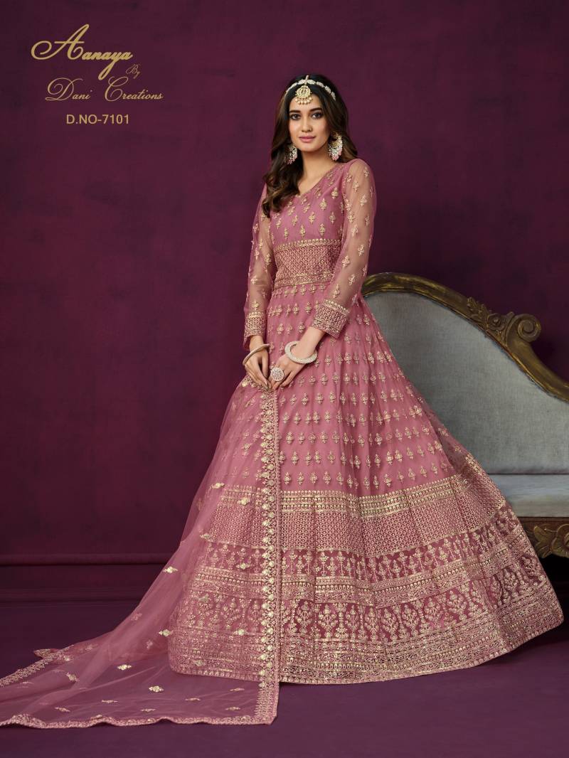 Aanaya Vol 171 Net Latest Designer Gown Collection