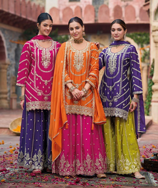 Kanak Sharara 1797 To 1999 Designer Salwar Suits Collection