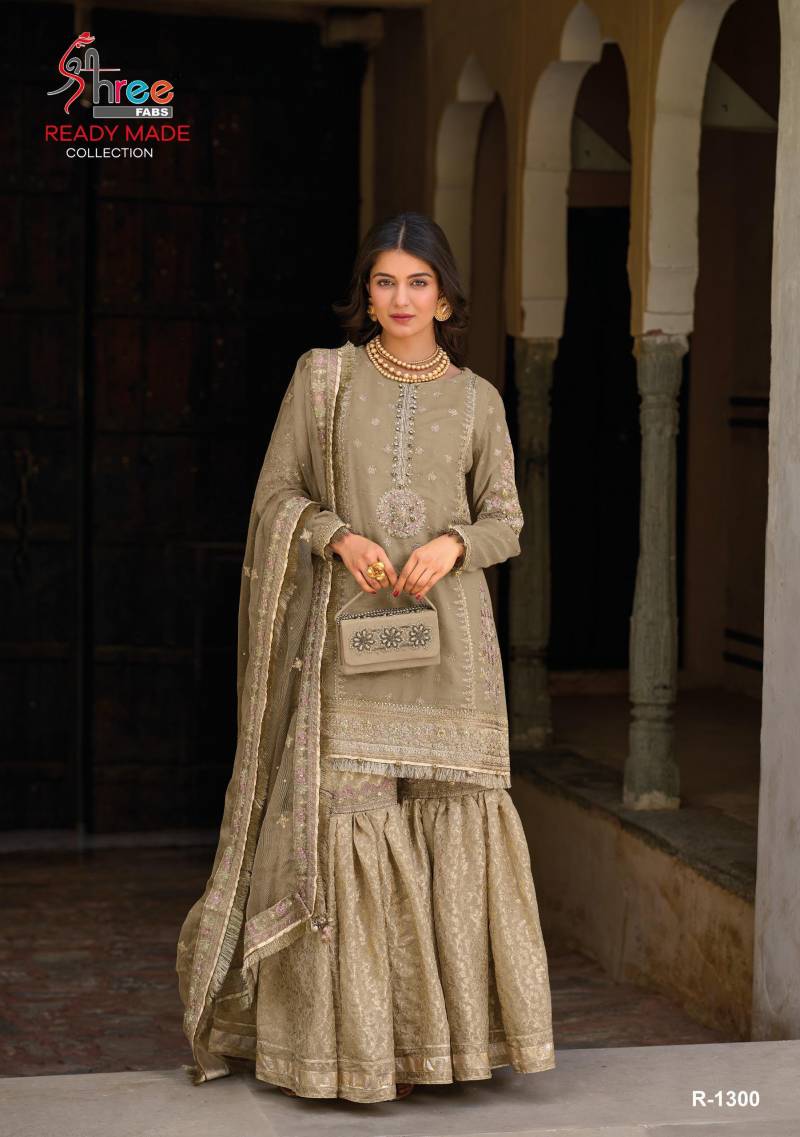 Shree R 1300 Pakistani Ready Made Salwar Suits Collection