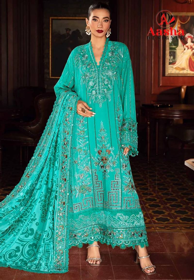 Aasha 1149 A To D Designer Pakistani Salwar Kameez