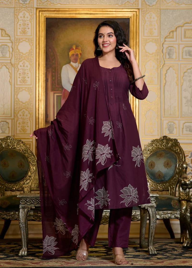 Kiara Kurti Vol 3 Cotton Kurti Bottom With Dupatta Collection