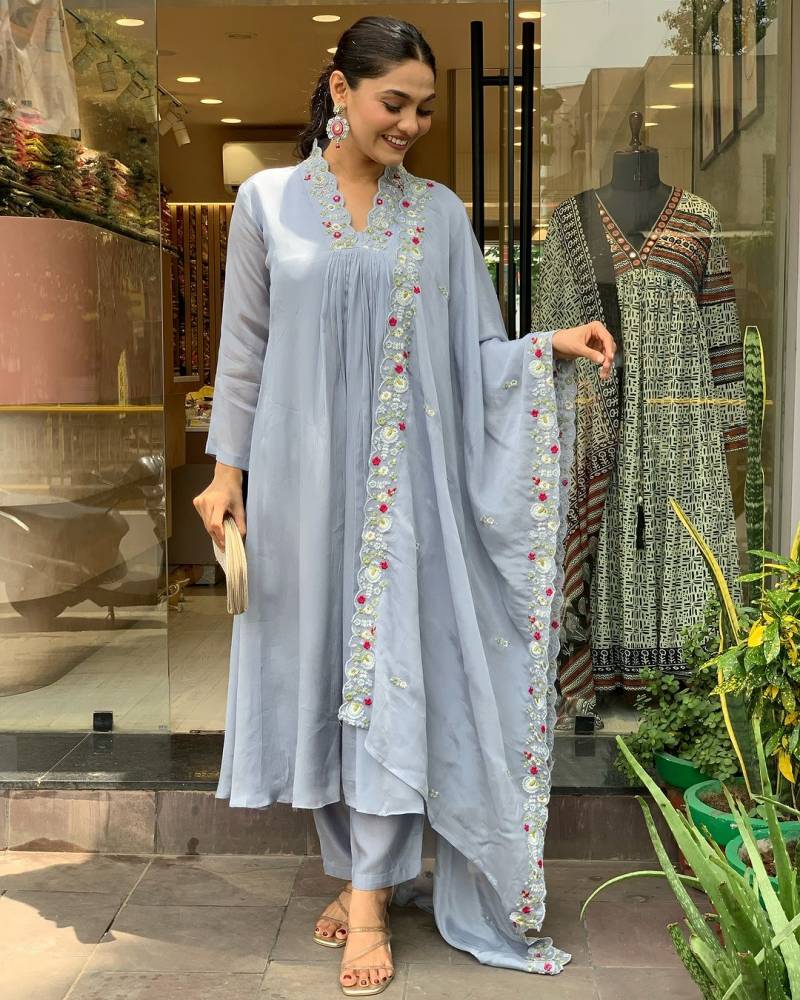 Satheer 1 Viscose Kurti Bottom With Dupatta Collection