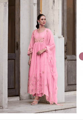 Prm Eyana Designer Kurti Pant With Dupatta Collection