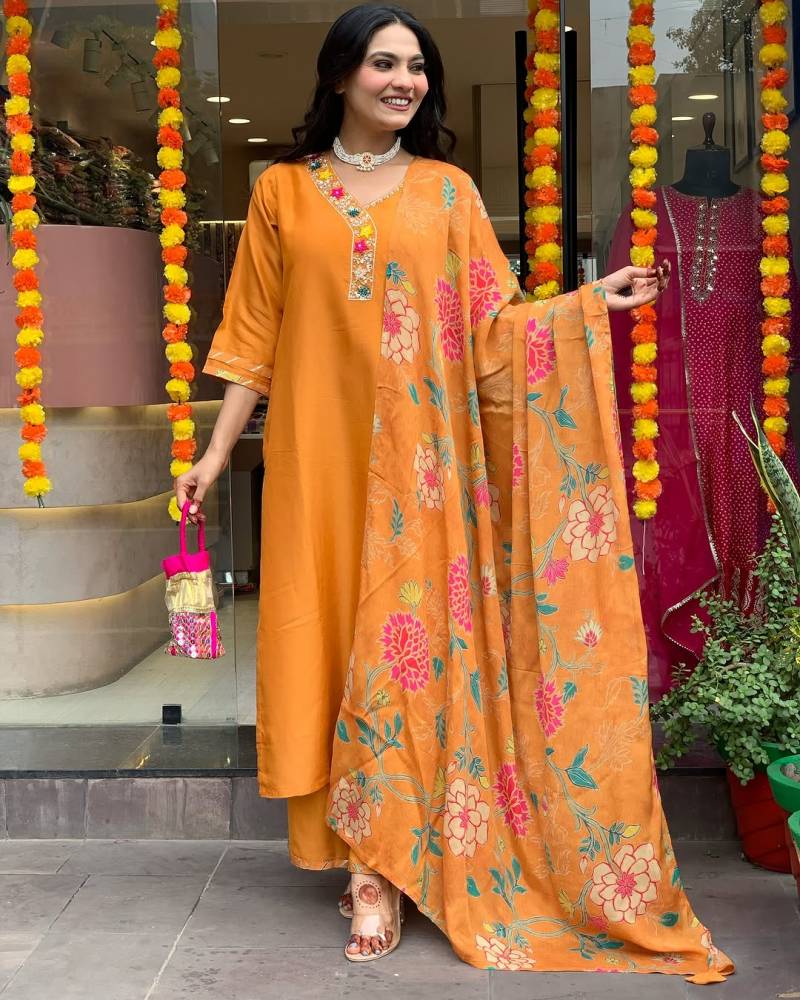 Dhuyamini 1 Designer Kurti Bottom With Dupatta