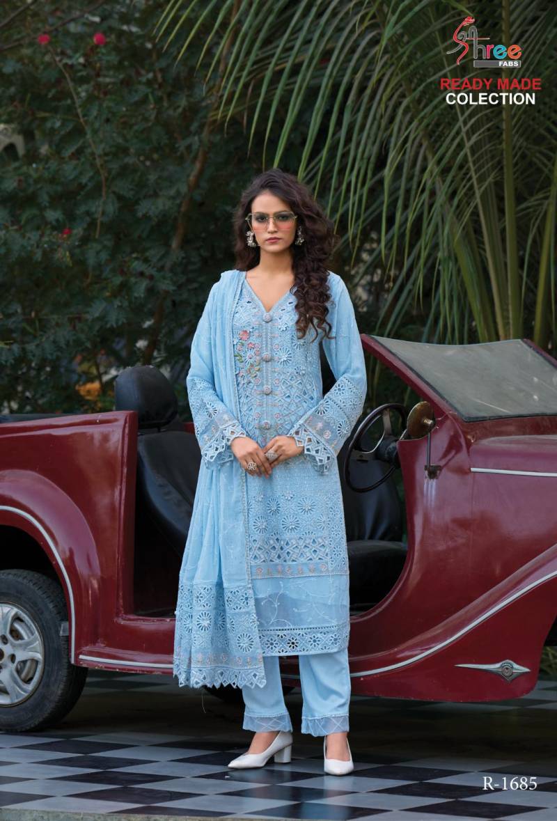 Shree R 1685 Ragga Ready Made Pakistani Salwar Suits