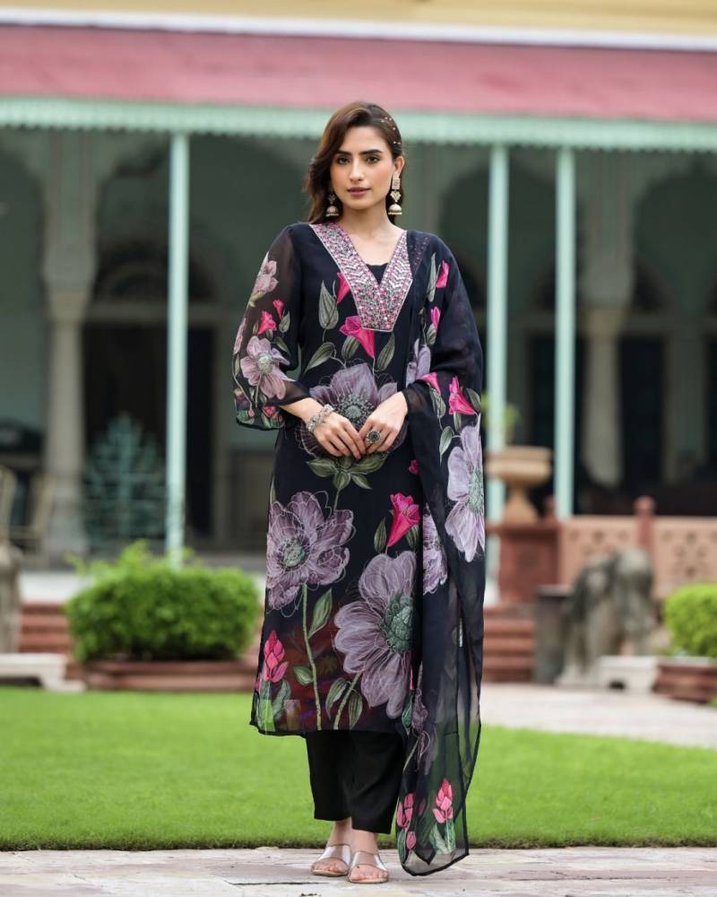 Sonika 01 Designer Embroidered Kurta Set Collection