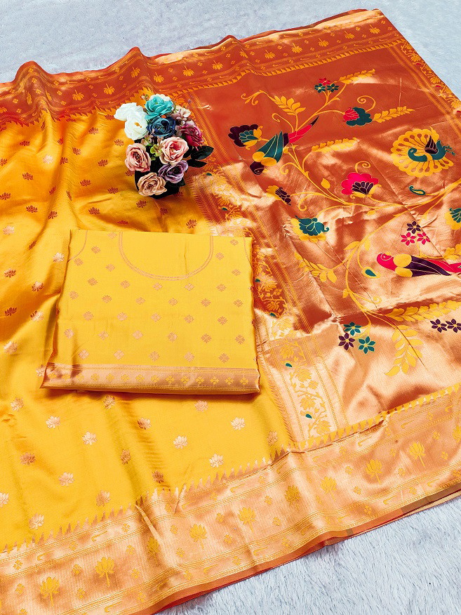 Meera 275 Traditional Paithani Sarees Collection