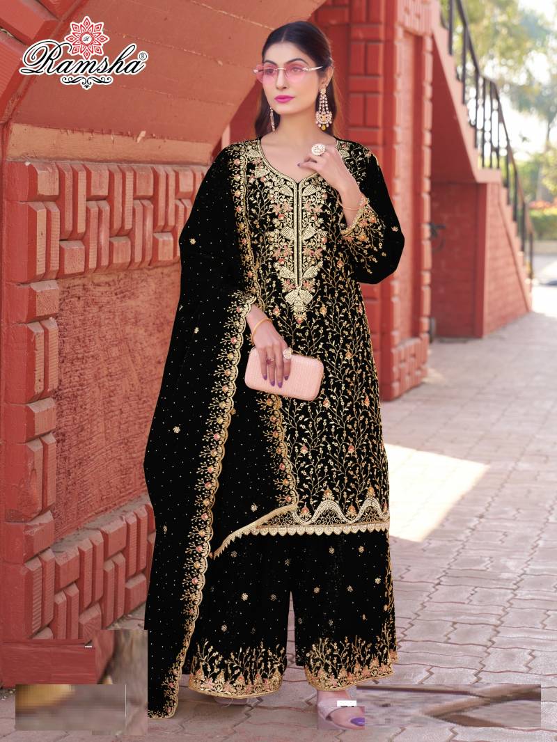 Ramsha R 1273 Embroidery Ready Made Suits Collection