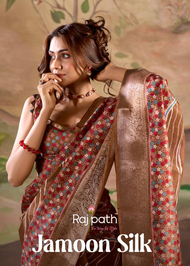 Rajpath Jamoon Dola Silk Wedding Saree Collection