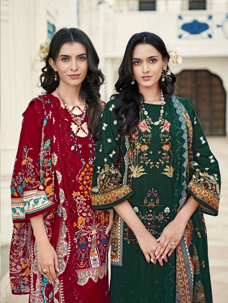 Pakiza Himsa Vol 55 Lawn Cotton Designer Dress Material Collection