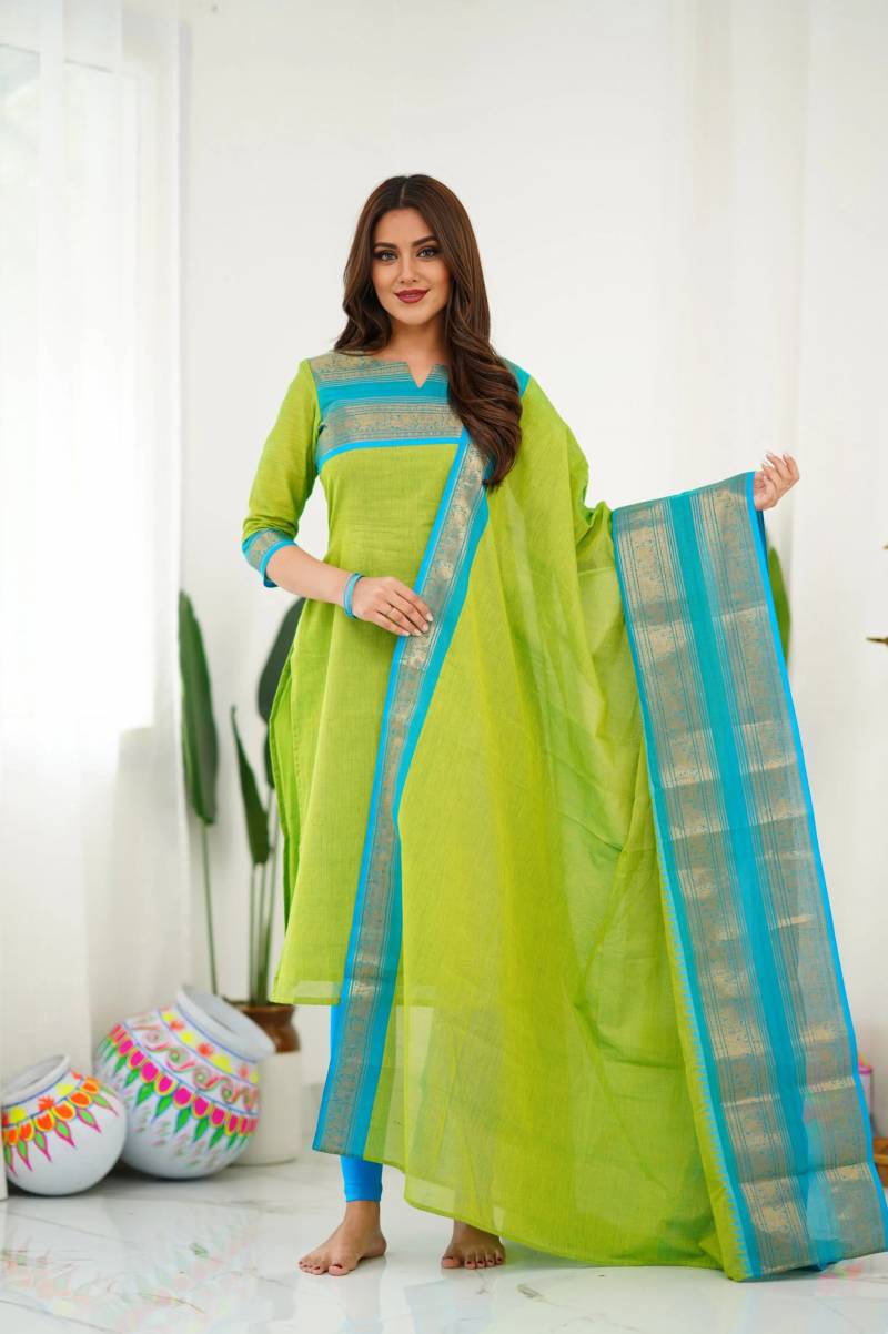 Hiba Cotton Candy Vol 3 Casual Wear Kurti Bottom With Dupatta Collection