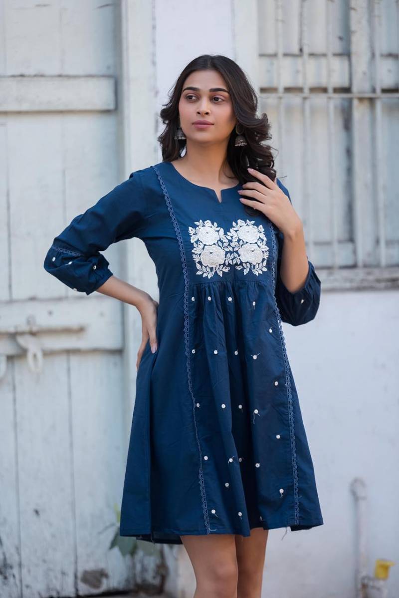 Tanyaa P 136 Premium Soft Cotton Hand Work Tunic Collection