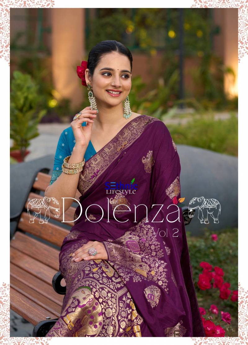 Sethnic Dolenza Vol 2 Silk Wedding Wear Saree Collection