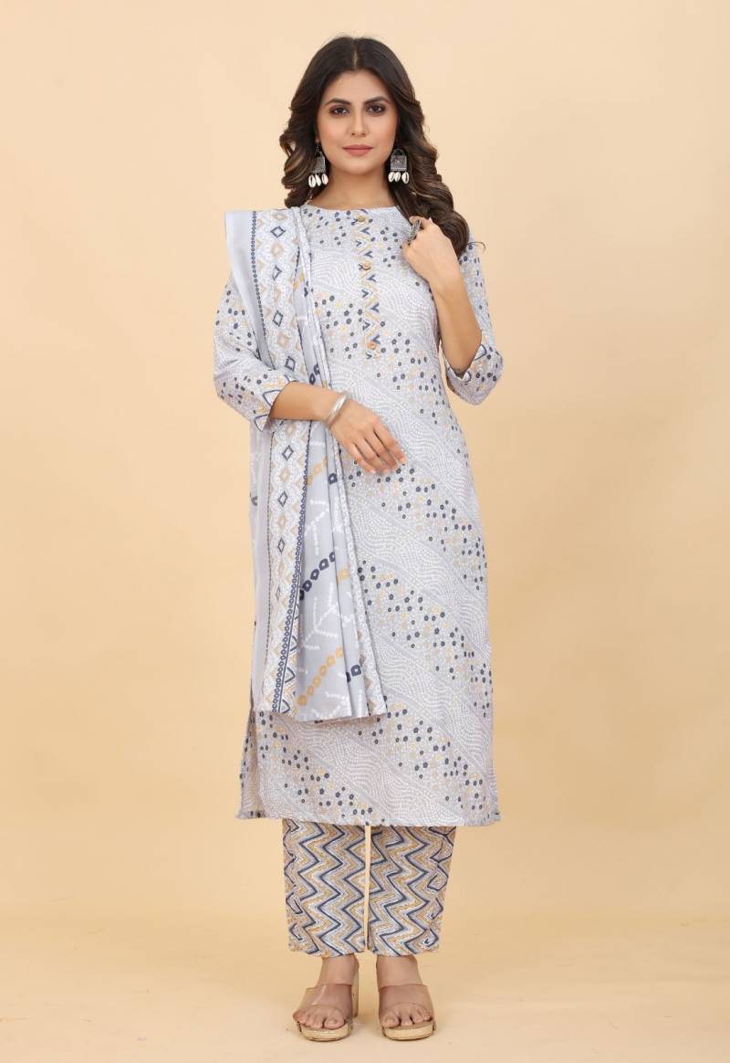 Tanyaa P 138 Casual Wear Kurti Bottom With Dupatta