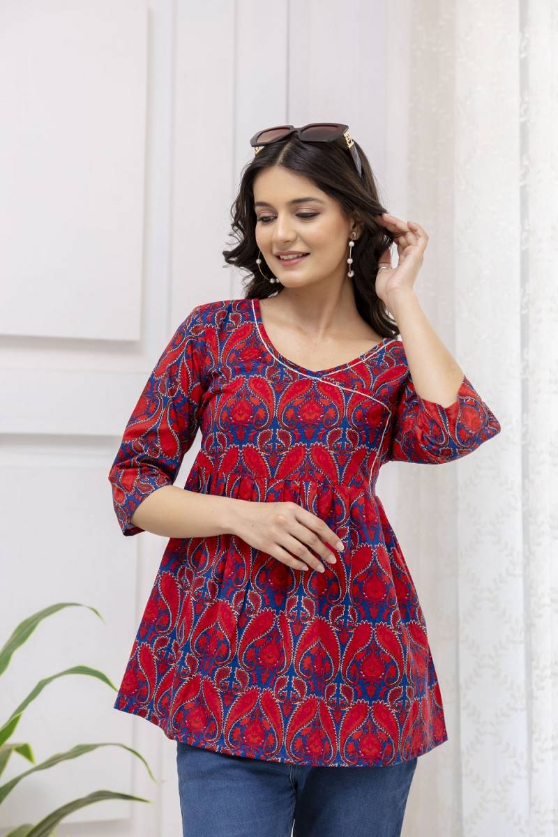 Stylee Girl 21 Casual Rayon Latest Ladies Tops Collection