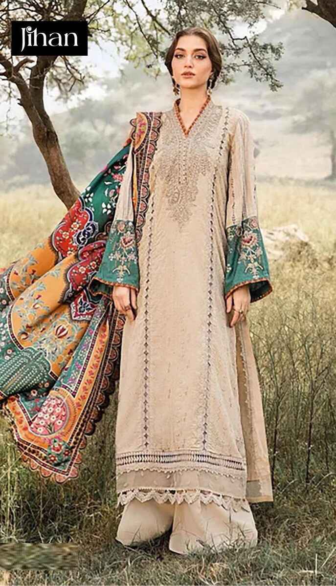 Jihan 3561 Pakistani Salwar Suits Chiffon Dupatta Collection