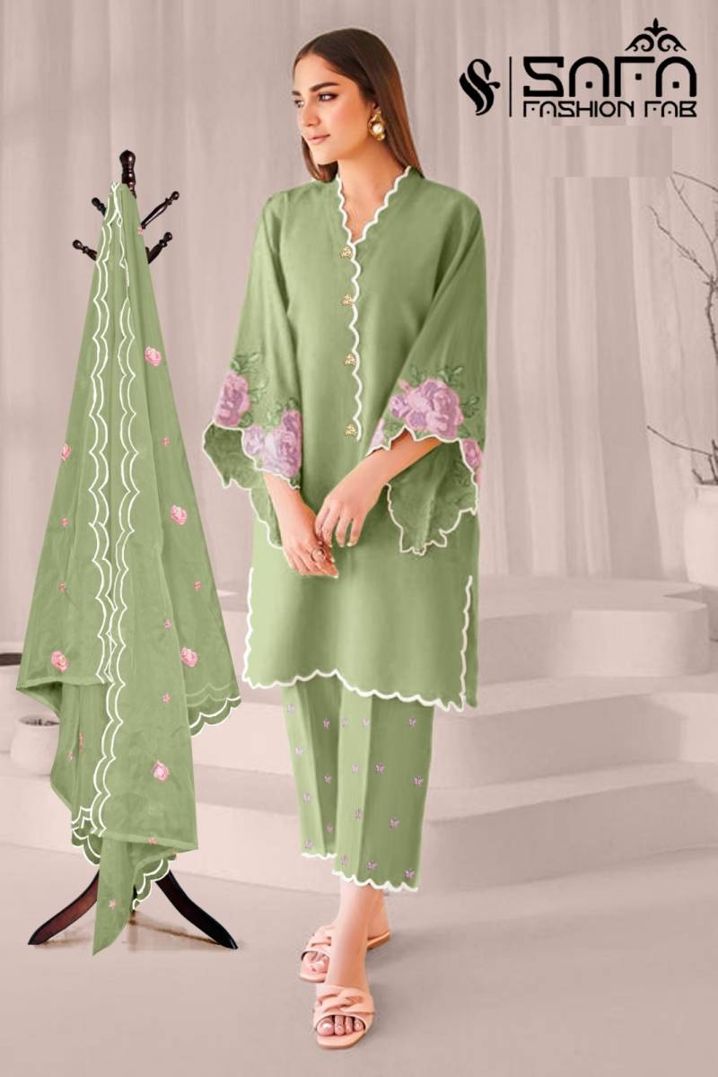 Safa Fashion Fab 1255 Colour Pakistani Ready Made Dress