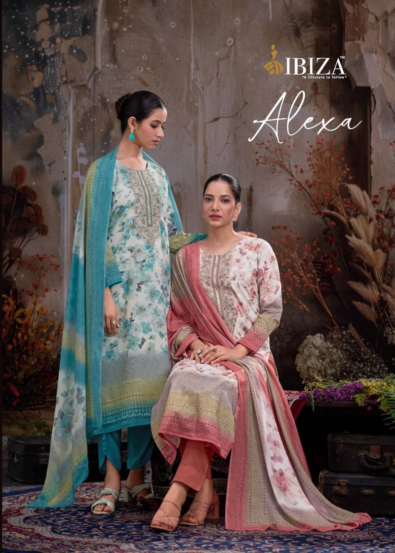 Ibiza Alexa Lawn Cotton Printed Salwar Kameez Collection