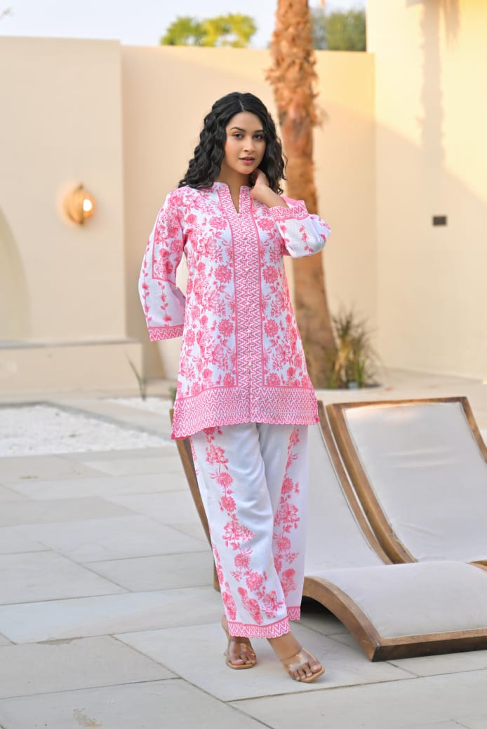 Tanyaa P 154 Cotton Printed Co Ords Set Collection