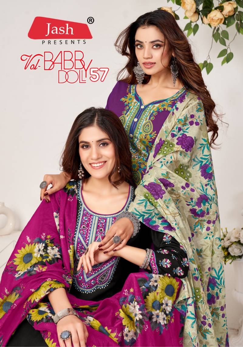 Jash Baby Doll Vol 57 Soft Cotton Dress Material Collection