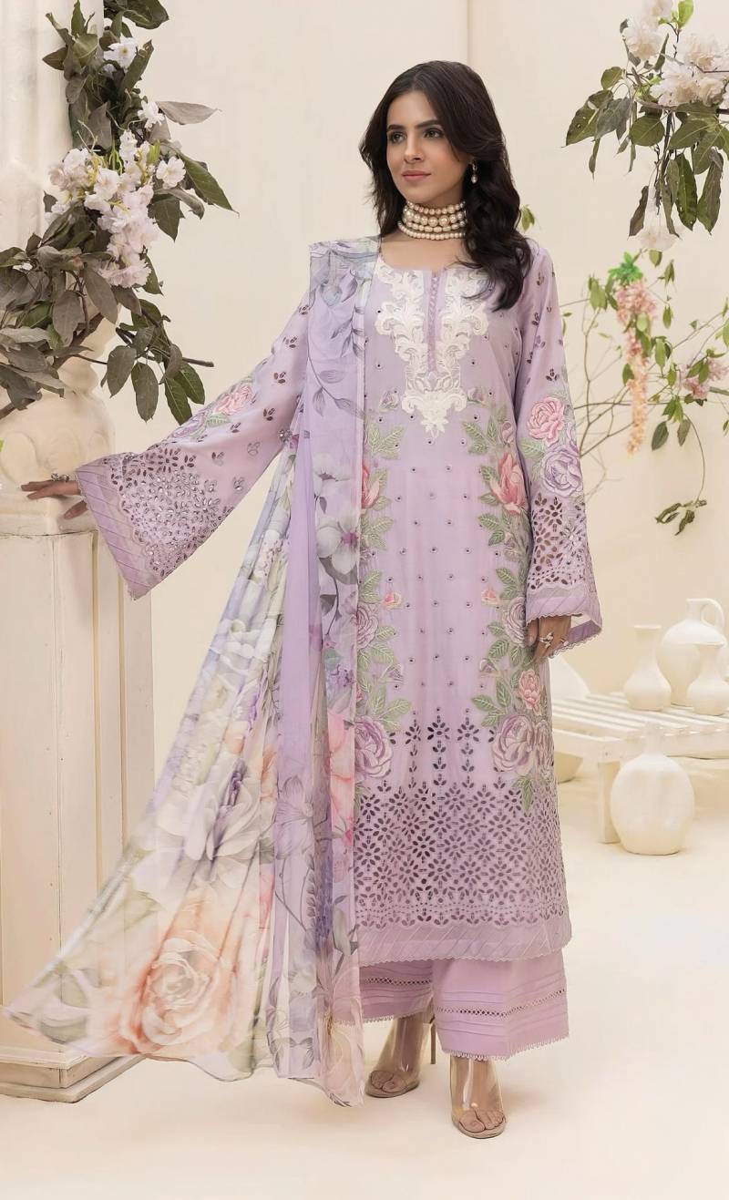 Deepsy Adanslibas Zaria 25 NX Pakistani Suit Chiffon Dupatta