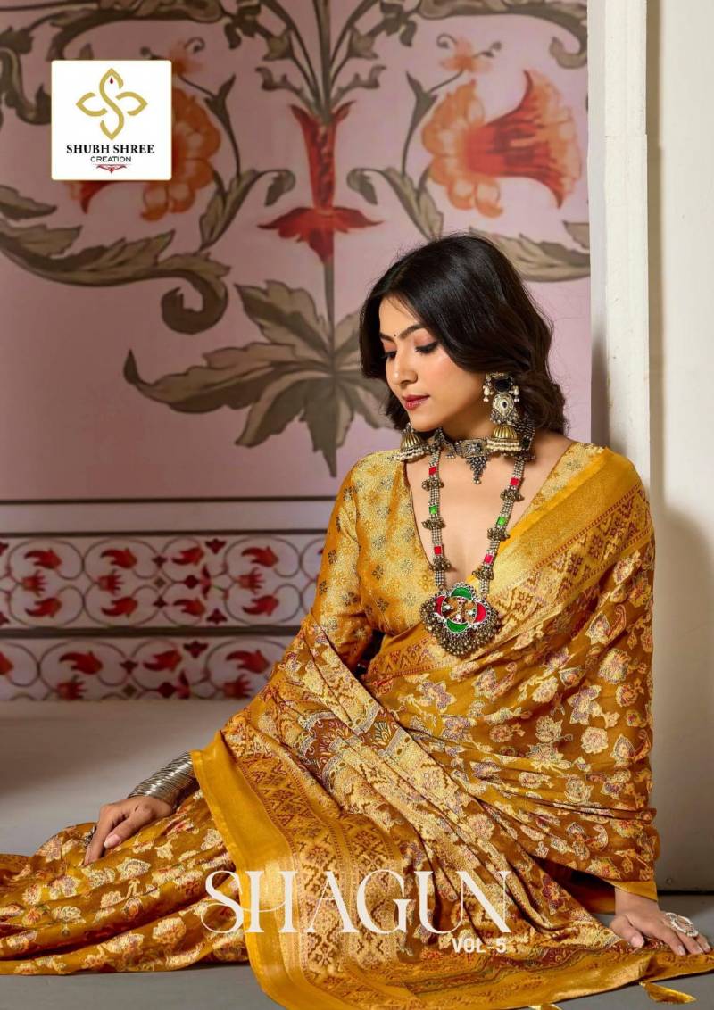 Shubh Shree Shagun 5 Latest Designer Saree Collection