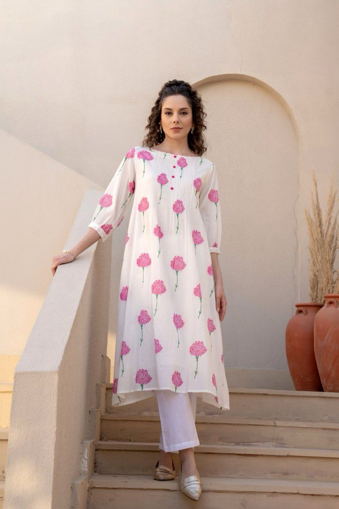 Tanyaa P 162 Casual Wear Kurti With Bottom Collection