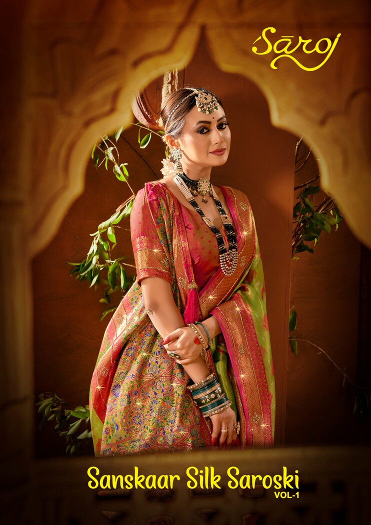 Saroj Sanskaar Silk Saroski Vol 1 Paithani Silk Saree Collection