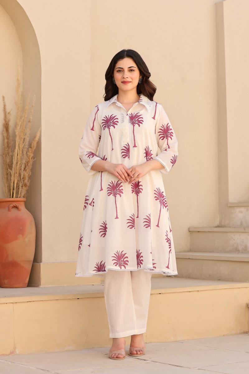 Tanyaa P 170 Printed Kurti With Bottom Collection