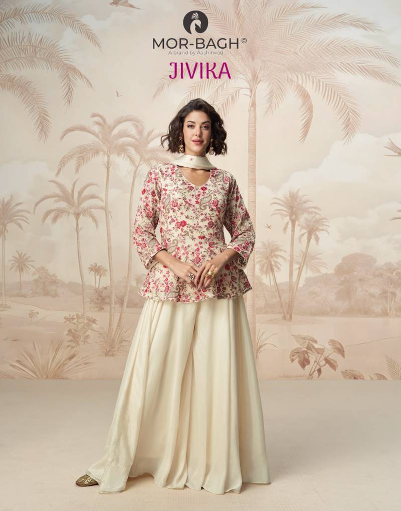 Aashirwad Mor Bagh Jivika Designer Salwar Suits Collection