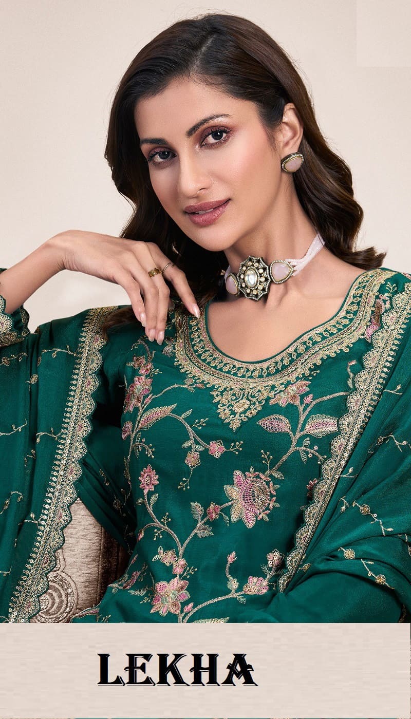 Lekha 73411 To 73414 Designer Salwar Kameez Collection