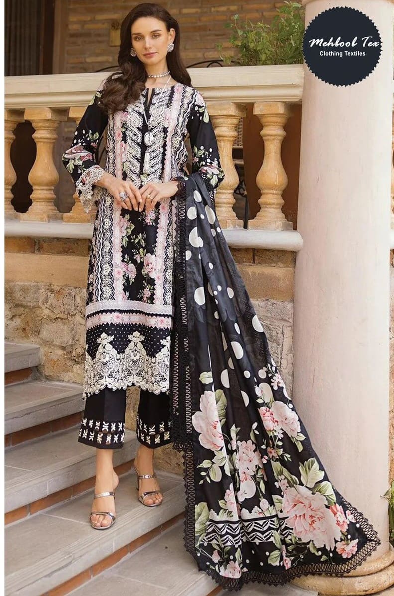 Mehboob Tex 1393 Cotton Pakistani Suit Collection