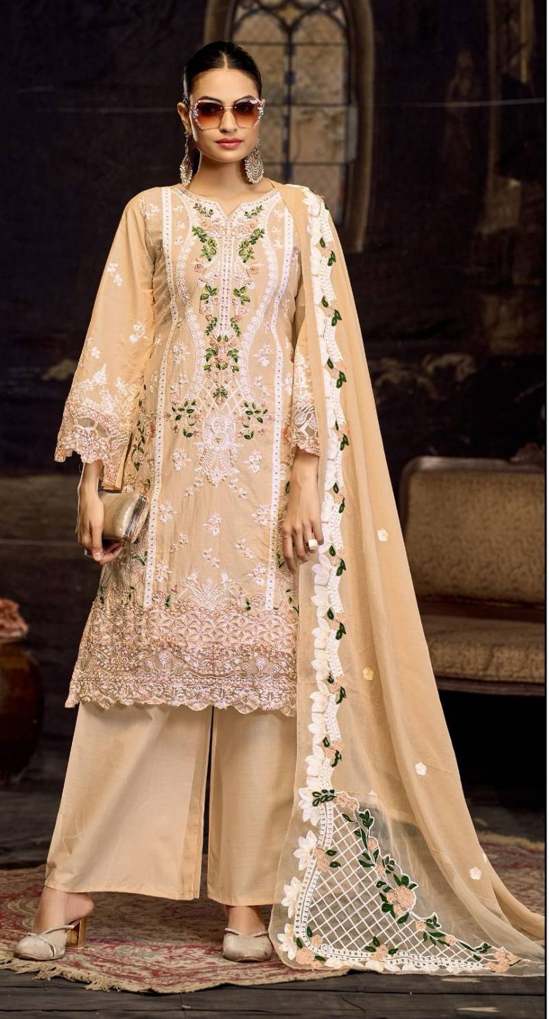 Bilqis B 166 Cotton Pakistani Salwar Kameez Collection
