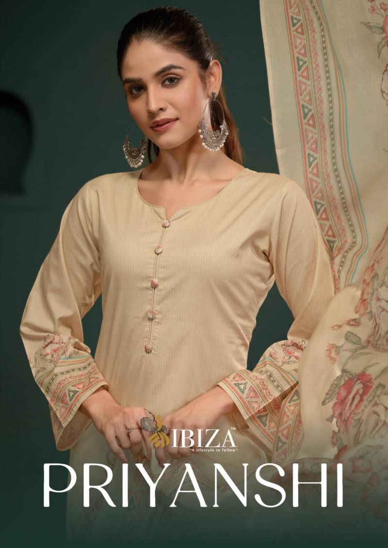 Ibiza Priyanshi Lawn Cotton Salwar Kameez Collection