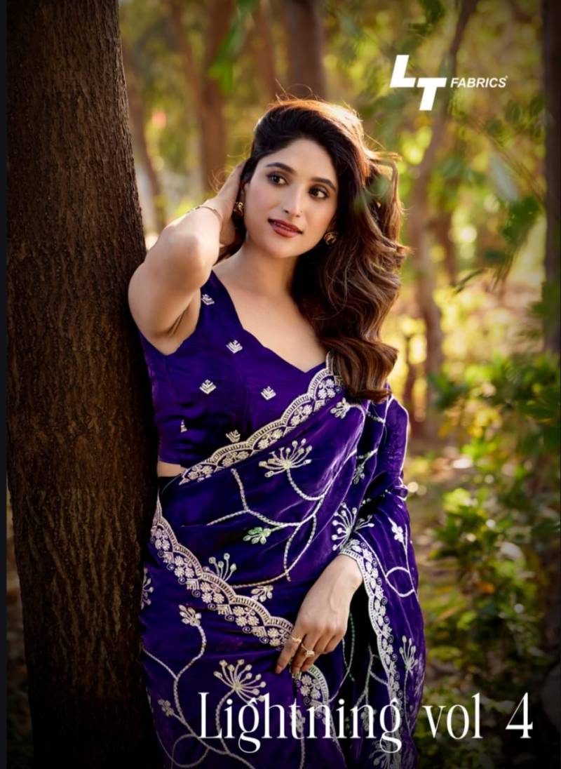 Kashvi Lightning Vol 4 Embroidered Saree Collection