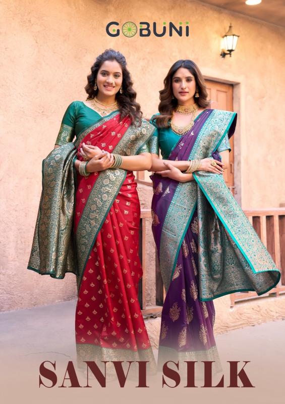 Gobuni Sanvi Traditional Wear Silk Sarees Collection