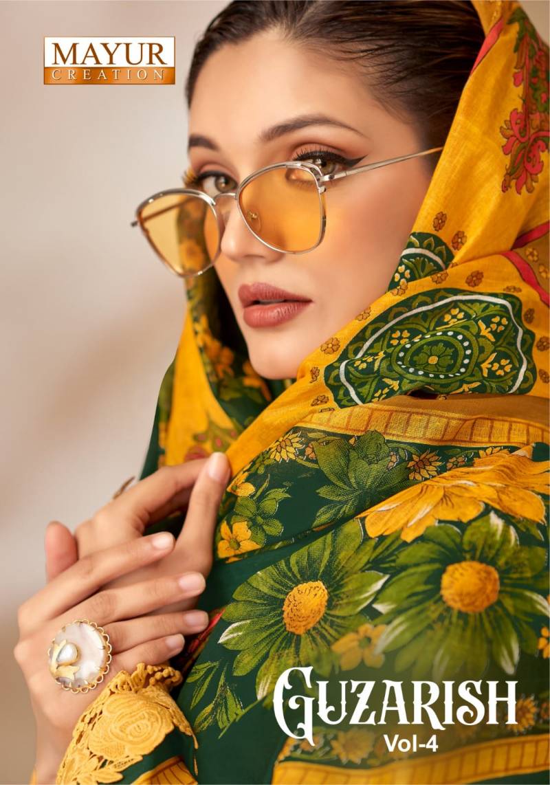 Mayur Guzarish Vol 4 Printed Dress Material Collection