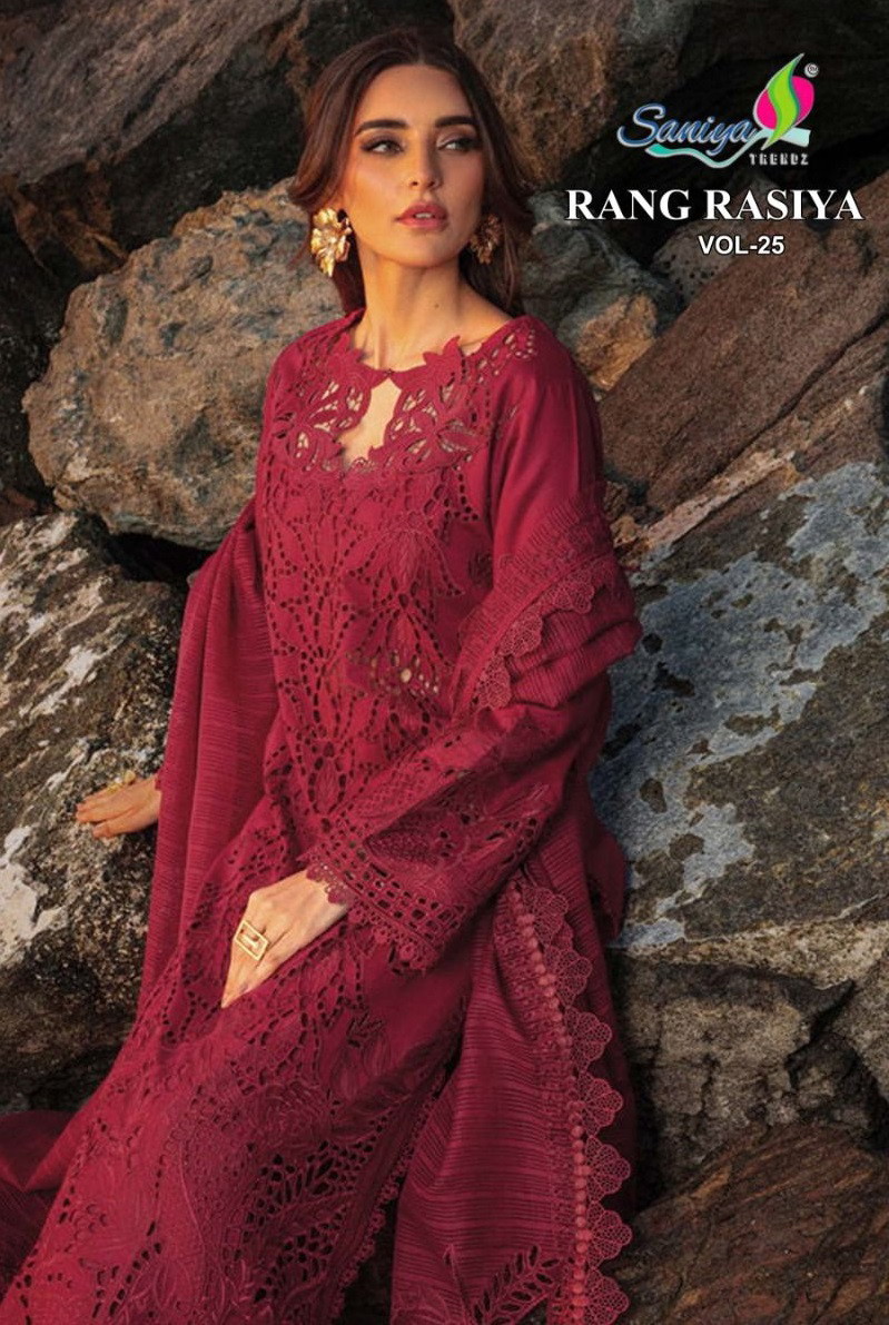 Saniya Rang Rasiya Vol 25 Pakistani Suit Collection